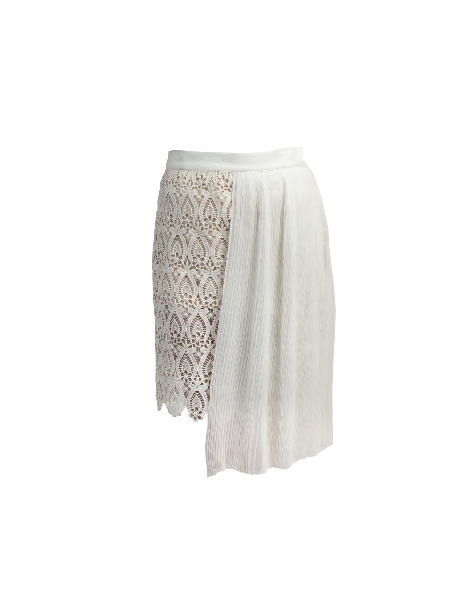 White lace clearance a line skirt